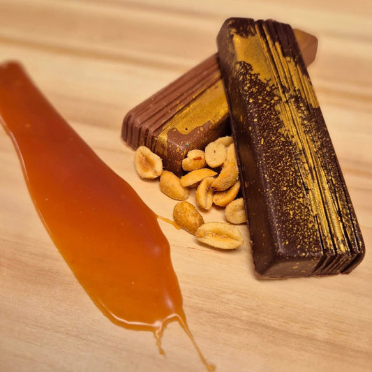 Barre cacahuete caramel