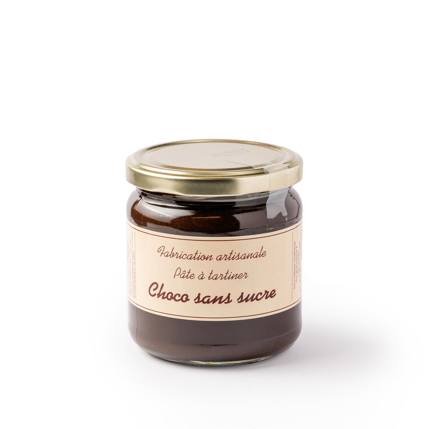 Pâte à tartiner chocolatée sans sucre