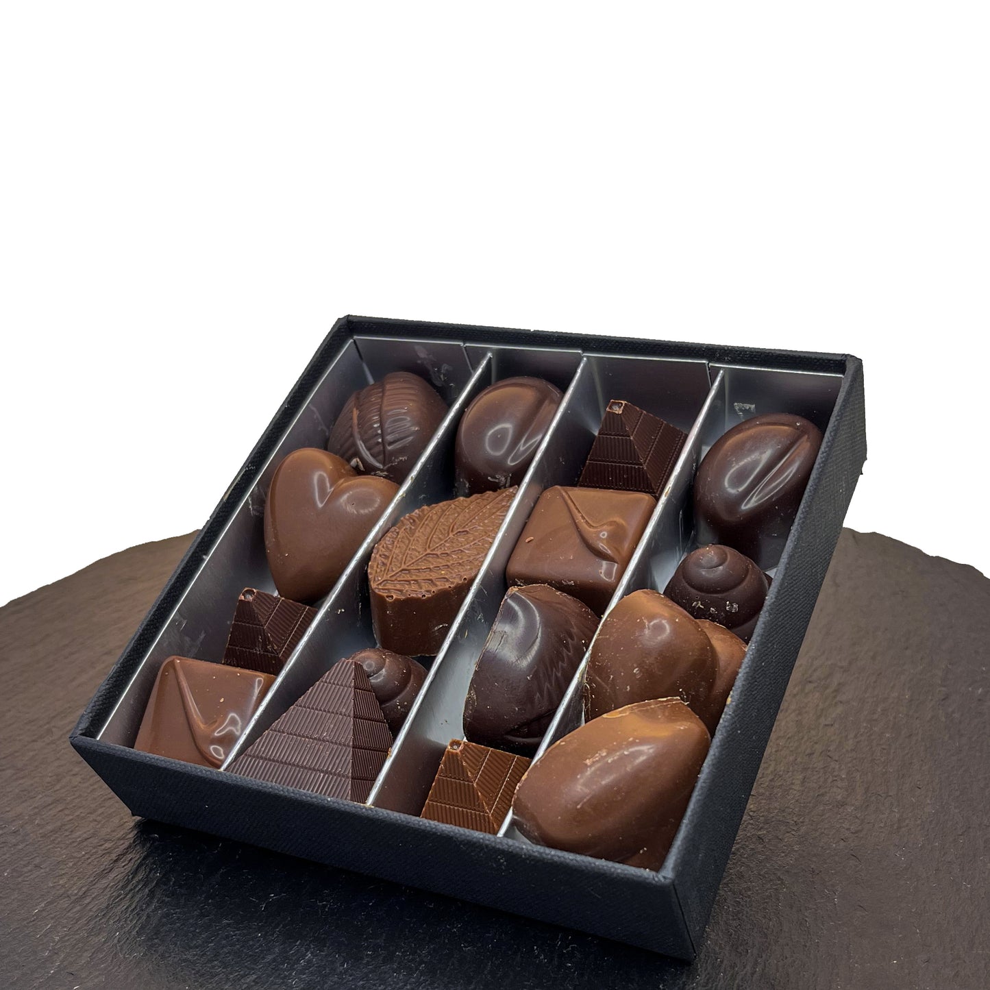 Coffret de pralines sans sucre
