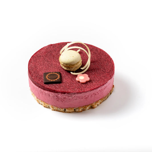 Gâteau bavarois framboise