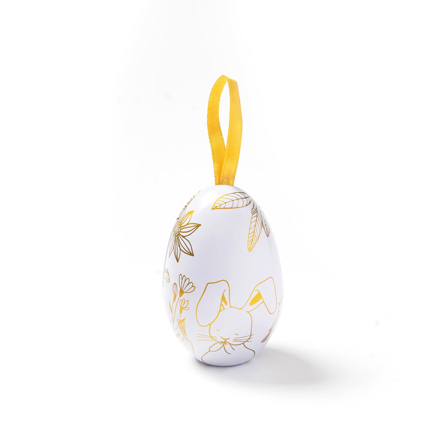 Oeuf metalique garni